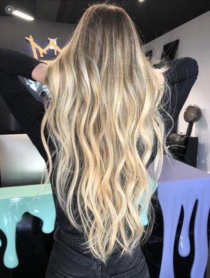 Hair color, hair extensions