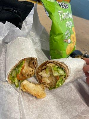 Nothing like a great wrap from Andy's deli