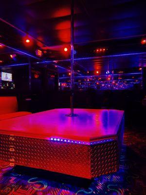 This private room is available for one on one stage performances by your favorite dancer available for only $10 a song every night!