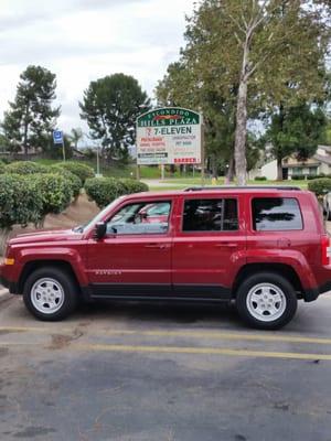 SUV rental. JEEP Patriot.