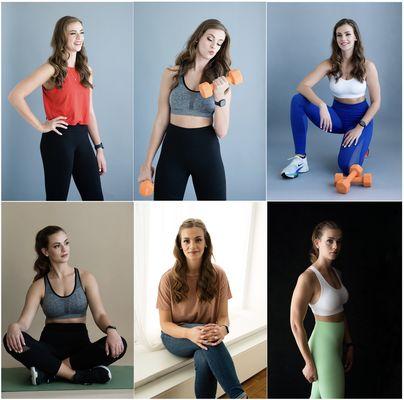 Fitness photographer Jess McDougall Creative. Studio photography in Salem, MA