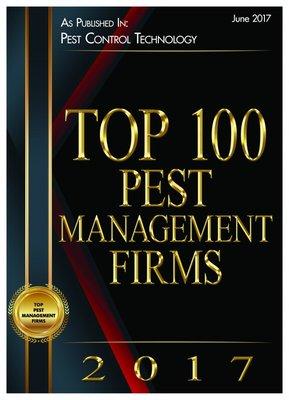 Pest Control Technology Top 100 Companies - 2017