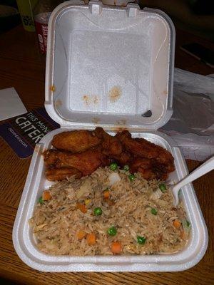 BEST FRIED RICE & MILD WINGS!!!