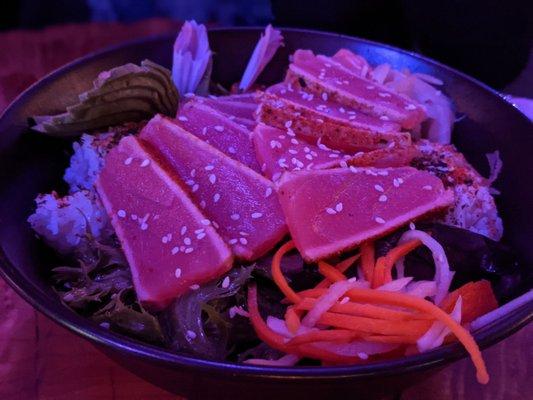 Ahi salad