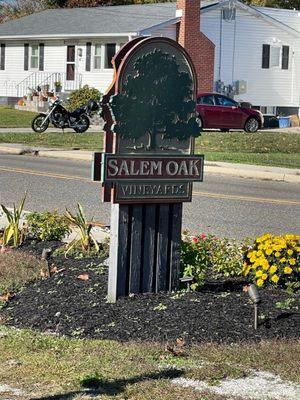 Winery sign