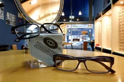 Gucci Eyewear at Philadelphia Eyeglass Labs