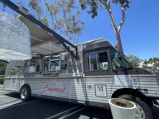 Lady M x Baccarat pop up truck on 5/12-5/14/2022