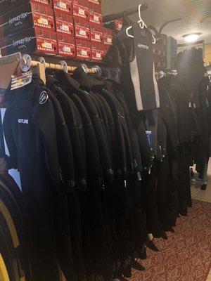 Buell and Vissla Wetsuits