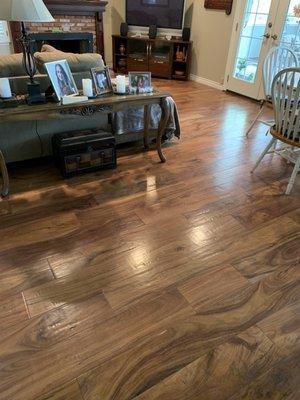 OC DUSTFREE HARDWOOD Distressed wood