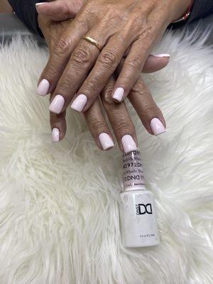 Gel Fill, DND #972, Blush on Wheels ... perfect summer color!