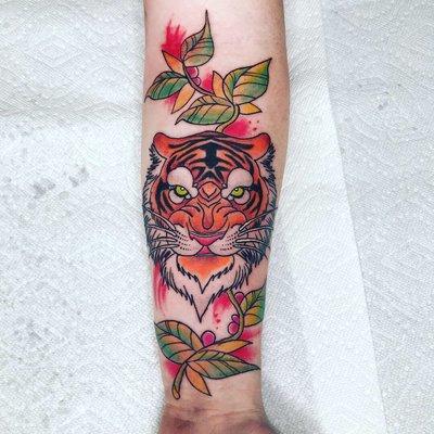 Traditional Tiger done by Nick