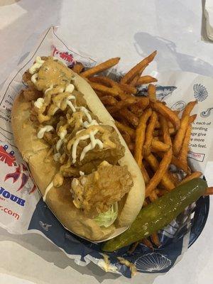 Fried Shrimp Po' Boy