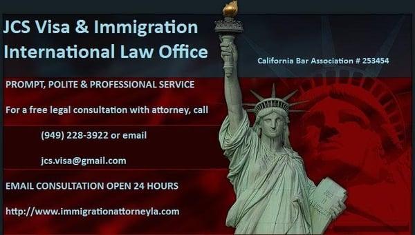 FREE IMMIGRATOIN CONSULTATION WITH ATTORNEY