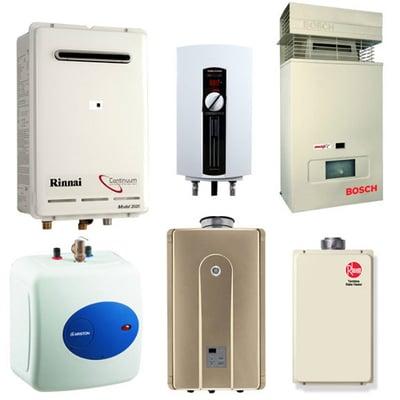 Install tankless Water Heater