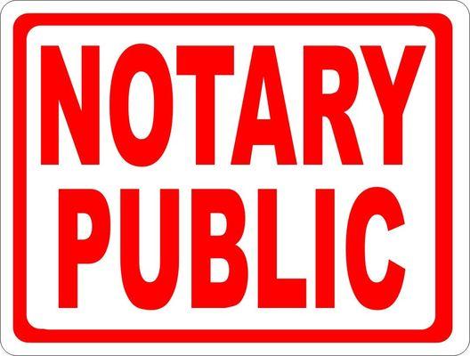 In store or Mobile Notary