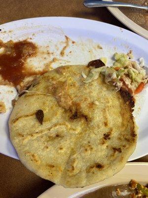 Pupusas de rebueltas