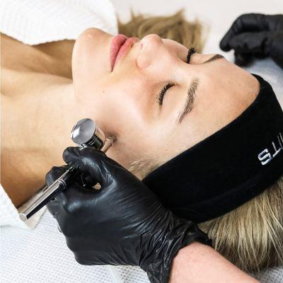 Hydro Dermabrasion Facial with Oxygen Infusion.