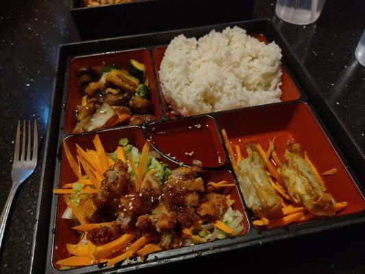 Tonkatsu bento box