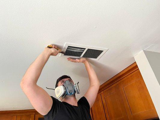 Vents & ducts are clogged with dust and debris! We got you!