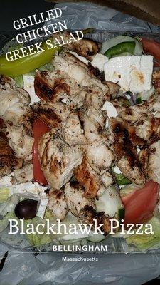 Grilled Chicken Greek Salad