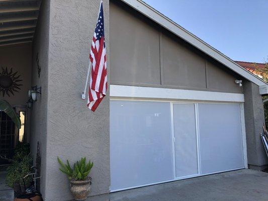 Change your garage into another room to enjoy the outside weather with a Lifestyle Garage Door. Call 858-695-6995 for a free estimate.