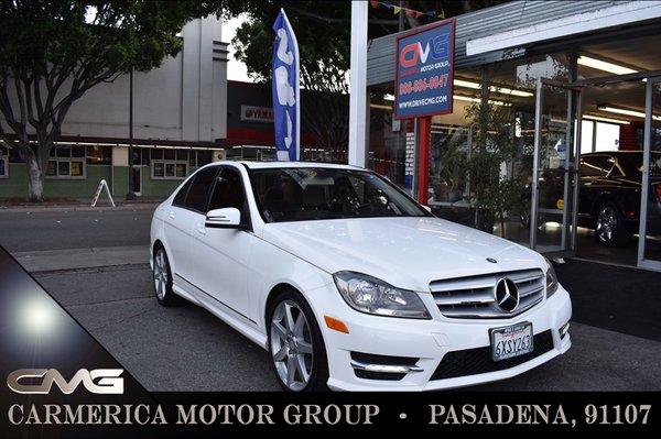 2013 Mercedes Benz C250 1.8L Turbo AMG. Navigation, back up camera, sun roof, window tint, AMG package this car has everything.