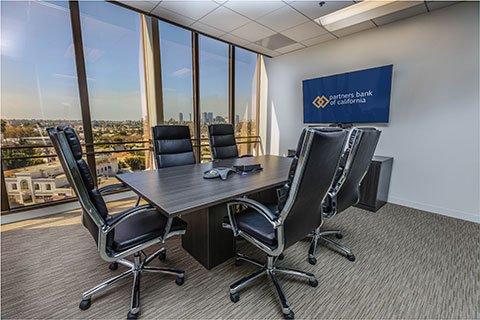 Partners Bank of California Conference room where they meet with clients.