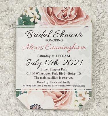 Bridal Shower Invitation