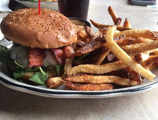 Good burger and fries