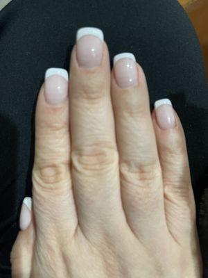 French manicure - gel