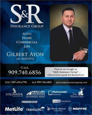 I am a licensed insurance agent in the State of California, but I no longer rely on Yelp for my reviews. Please Google "S&R Insurance Group"