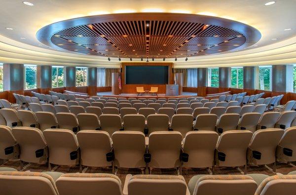 Amphitheater Classroom with windows!