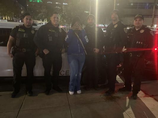 I got to meet the coolest police officers in the Riv