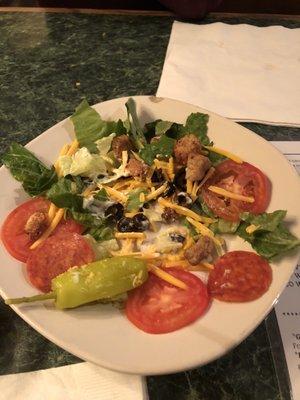 Little Bridge Salad (eaten halfway)