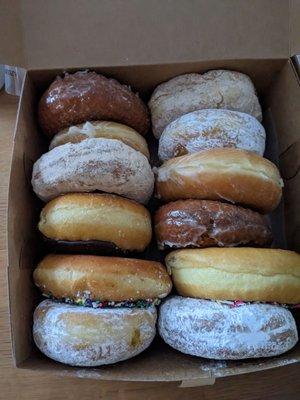 Dozen donuts