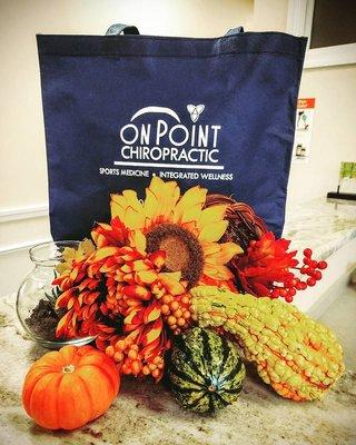 Fall is in the air at On Point Chiropractic!