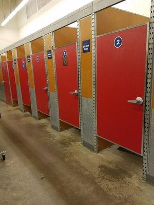 Changing Rooms...Floors Certainly Could Use Some Maintenance.