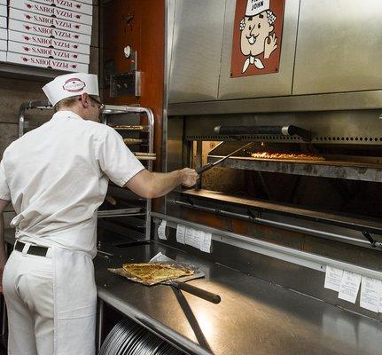 Some delicious Pizza at Carey customer Pizza Johns, Baltimore, MD