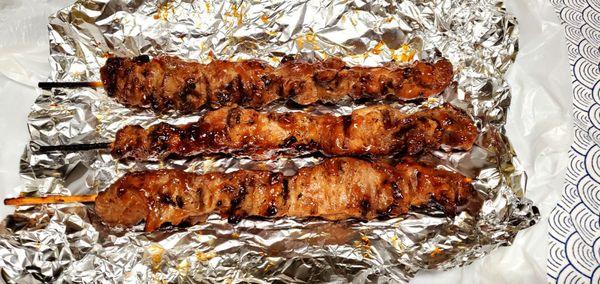 Chicken BBQ Skewers