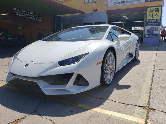 2020 Lamborghini Evo. Dashcam Installed