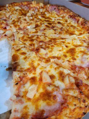 Hawaiian 18" pizza