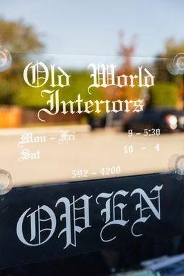 Old World Interiors