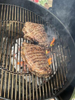 Amazing meat, 28 day aged ribeye, highly recommend this butcher