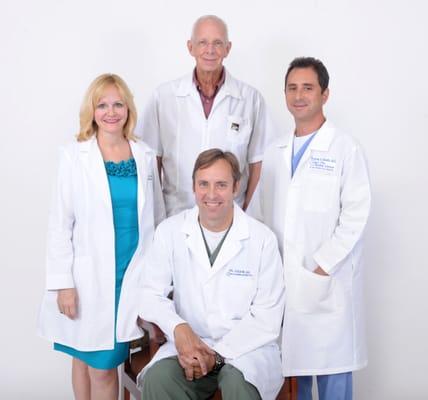 Your Expert Eye Care Team. Dr Karen Todd, Dr. Wilson Wallace, Dr. Thomas Baudo, Dr Val Zudans.