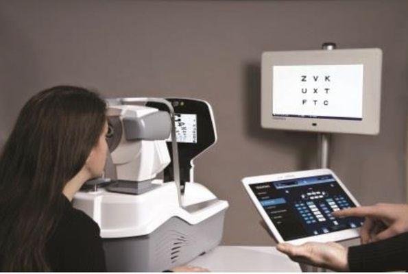 We are one of the few offices in the USA to  feature the EyeRefract technology which uses wavefront technology for eye exams remotely.