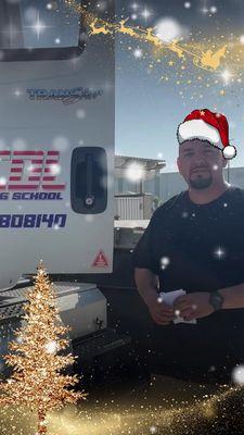 Merry Christmas and Happy New Year from Our Families at SPCDL Truck Driving School to Yours. Thank you for Being Part of Our CDL Training.