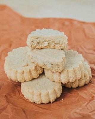 GLUTEN FREE SHORTBREAD BUTTER MINI COOKIES