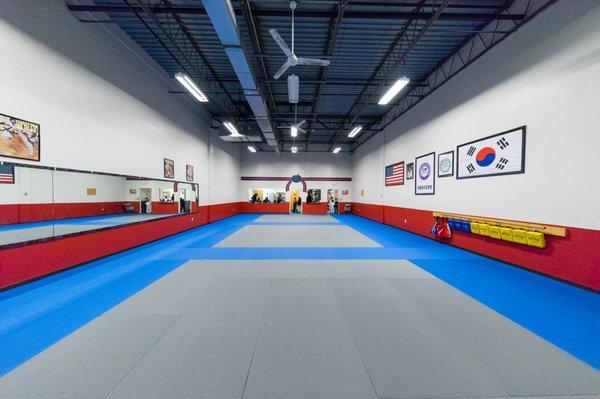 Synergy Martial Arts Odenton's  Amazing Training Floor