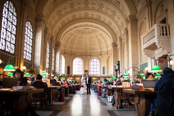 Boston Public Library Bates Hall