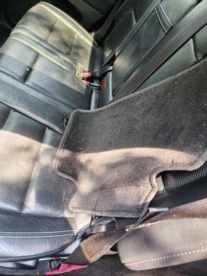 Left mat on seat when they returned the car..